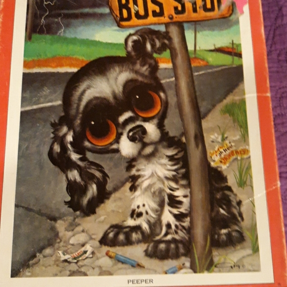 Artist Gig puzzle Peepers sad eyes - Picture 2 of 12